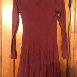 Maroon dress